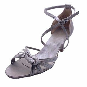 New DiMichi F-31 Tanya Pearl Leather 8.5, 2.5" Heel Shoes Dance Ballroom